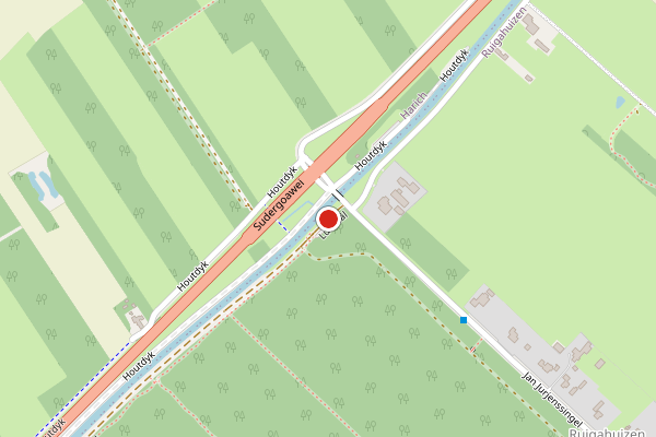 Brandweer-melding op Lutswal, Ruigahuizen op 27 juni, kaart-overzicht