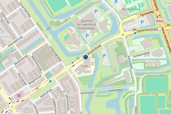 Politie-melding op Egelantierstraat, Leeuwarden op 4 juli, kaart-overzicht