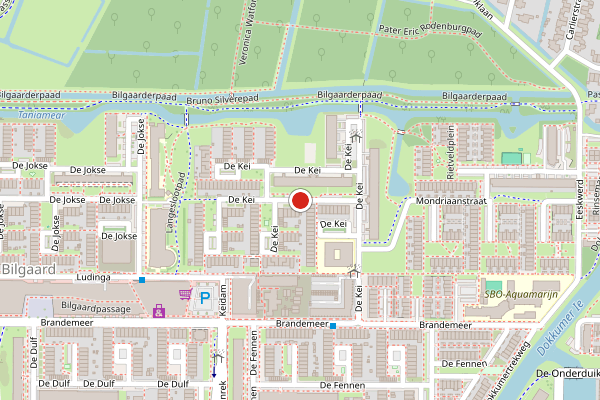 Brandweer-melding op de Kei, Leeuwarden op 6 juli, kaart-overzicht
