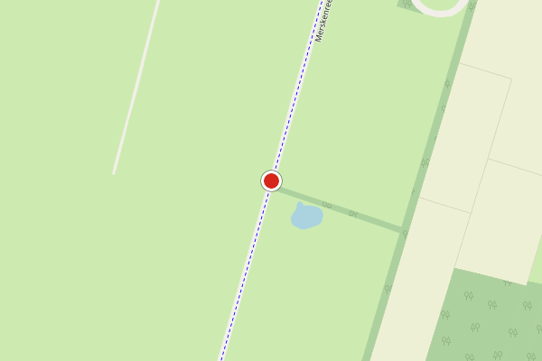 Brandweer-melding op Merskenreed, Ureterp op 5 juli, kaart-overzicht