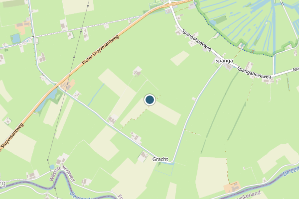 Politie-melding op Spanga op 30 juni, kaart-overzicht