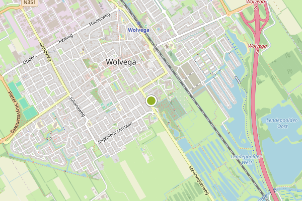 Ambulance-melding op Wolvega op 27 juni, kaart-overzicht