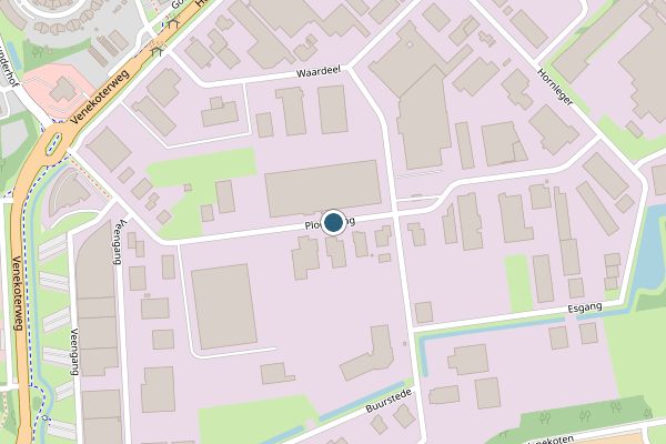 Politie-melding op Ploeggang, Oosterwolde FR op 10 juli, kaart-overzicht