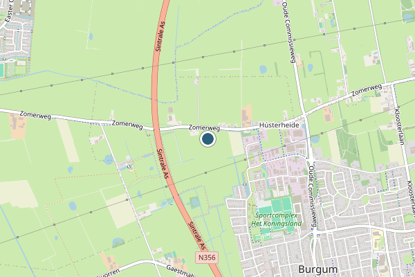 Politie-melding op 8 juni, kaart-overzicht
