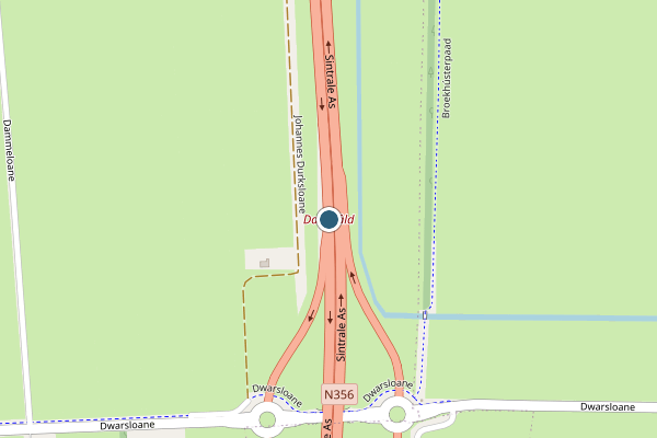 Politie-melding op 29 mei, kaart-overzicht