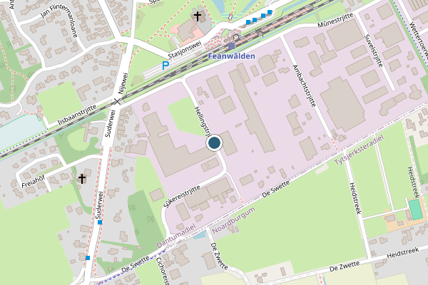 Politie-melding op Hellingstrjitte op 22 mei, kaart-overzicht
