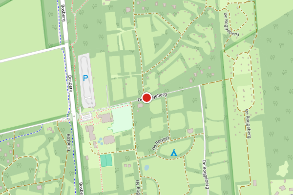 Brandweer-melding op De Roggeberg, Appelscha op 11 juli, kaart-overzicht
