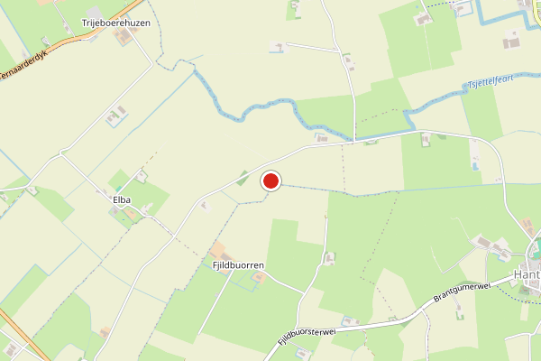 Brandweer-melding op Trekwei Aldwald op 13 juli, kaart-overzicht
