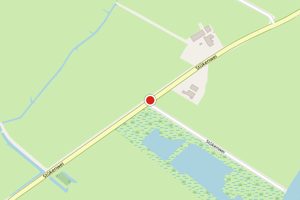 Brandweer-melding op Stukenwei, Warten op 16 juli, kaart-overzicht