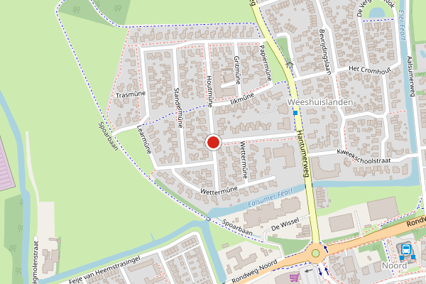 Brandweer-melding op Learmune, Dokkum op 19 juli, kaart-overzicht