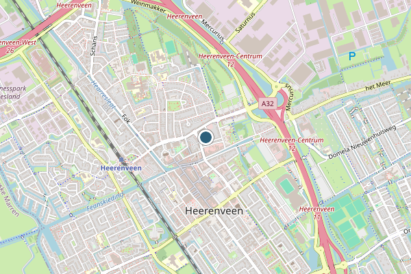Politie-melding op Bolster Zetveld, Heerenveen op 22 juli, kaart-overzicht