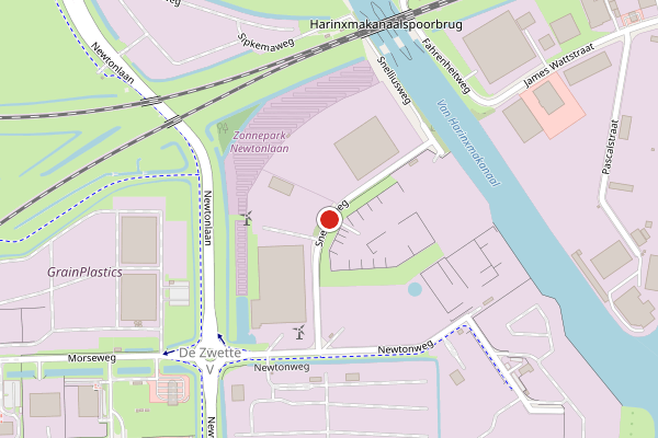 Brandweer-melding op Snelliusweg, Leeuwarden op 30 juli, kaart-overzicht