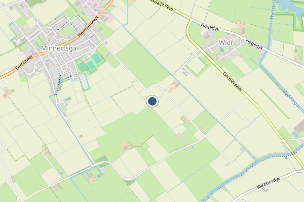 Politie-melding op Dronryp Rewerterdyk op 2 augustus, kaart-overzicht