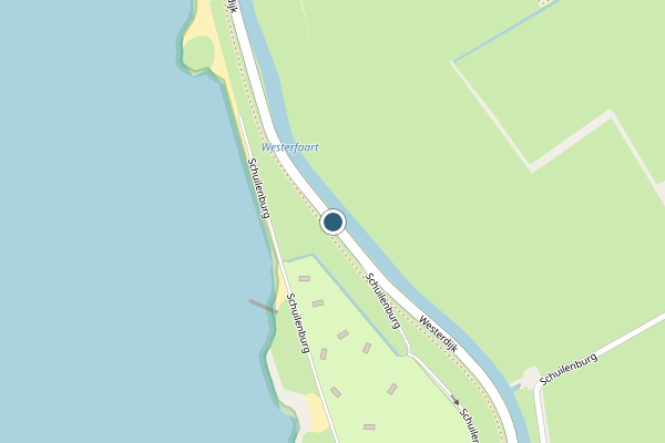 Politie-melding op Westerdijk, Hindeloopen op 2 augustus, kaart-overzicht
