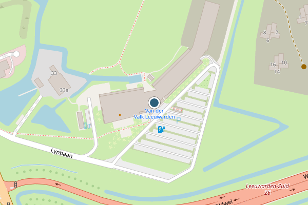 Politie-melding op Lynbaan, Leeuwarden op 2 augustus, kaart-overzicht