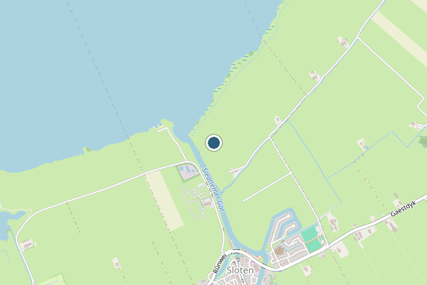 Politie-melding op Sloten op 6 augustus, kaart-overzicht