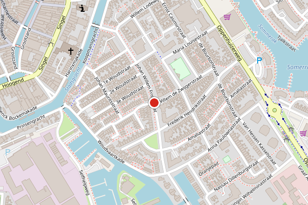 Brandweer-melding op Willem de Zwijgerstraat, Sneek op 6 mei, kaart-overzicht