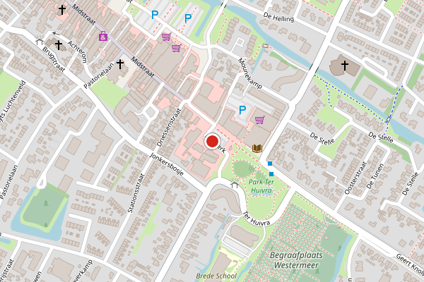 Brandweer-melding op De Merk, Joure op 12 januari, kaart-overzicht