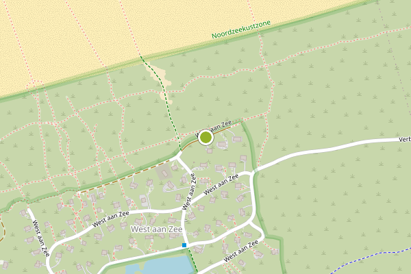 Ambulance-melding op WEST, Terschelling op 15 mei, kaart-overzicht
