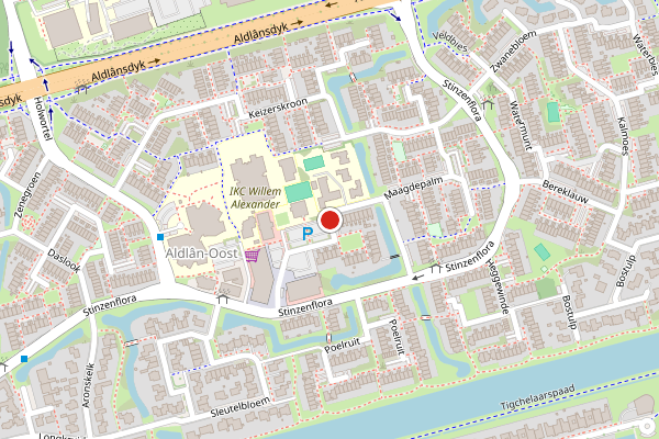 Brandweer-melding op Salomonszegel, Leeuwarden op 3 juni, kaart-overzicht