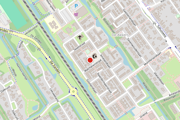 Brandweer-melding op Voornestraat, Heerenveen op 3 juni, kaart-overzicht