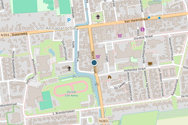 Politie-melding op Warmoesstraat op 5 juni, kaart-overzicht
