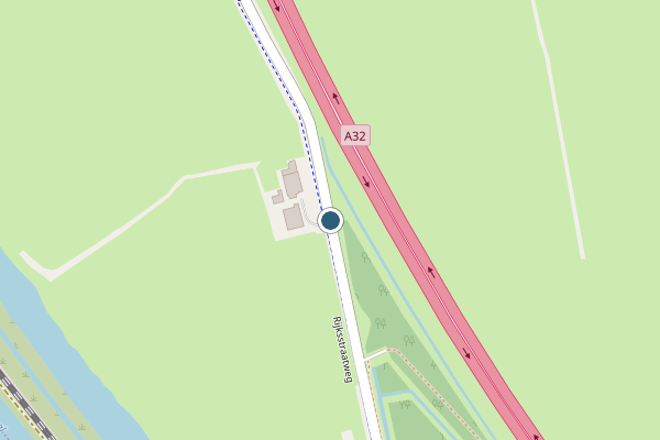 Politie-melding op Rijksstraatweg, Haskerdijken op 11 juni, kaart-overzicht
