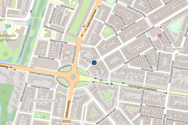 Politie-melding op Leeuwerikstraat, Leeuwarden op 15 juni, kaart-overzicht