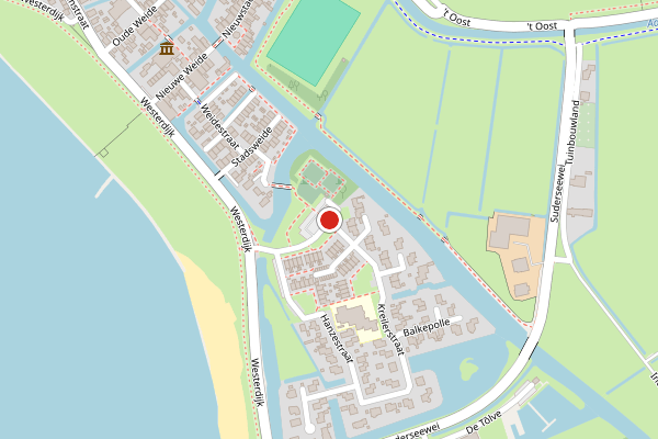 Brandweer-melding op Meenscharsweg, Hindeloopen op 16 juni, kaart-overzicht