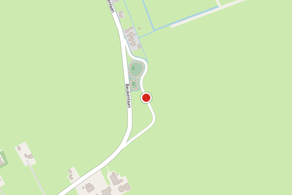Brandweer-melding op Beukenlaan, Oosterzee op 17 juni, kaart-overzicht