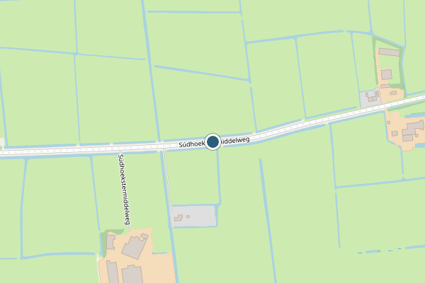 Politie-melding op Sudhoekstermiddelweg op 27 juni, kaart-overzicht